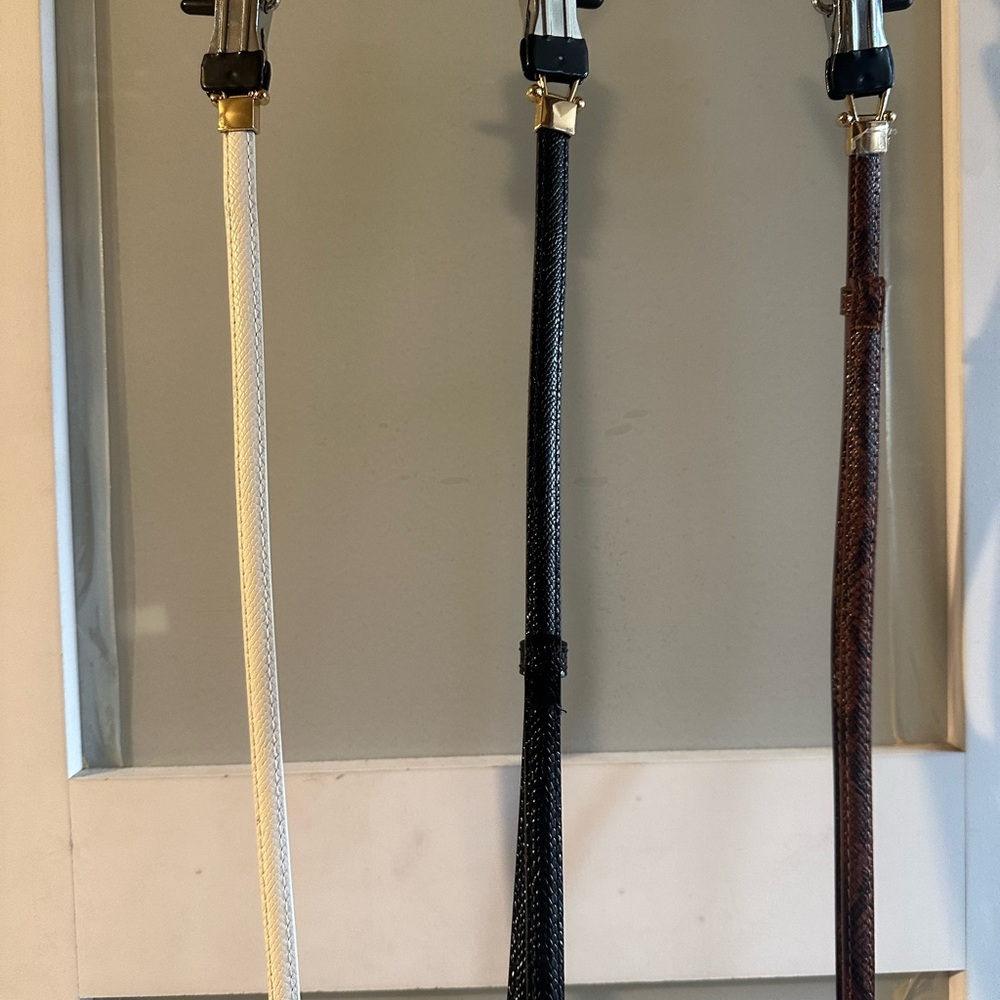 Set of 3 adjustable dress belts
